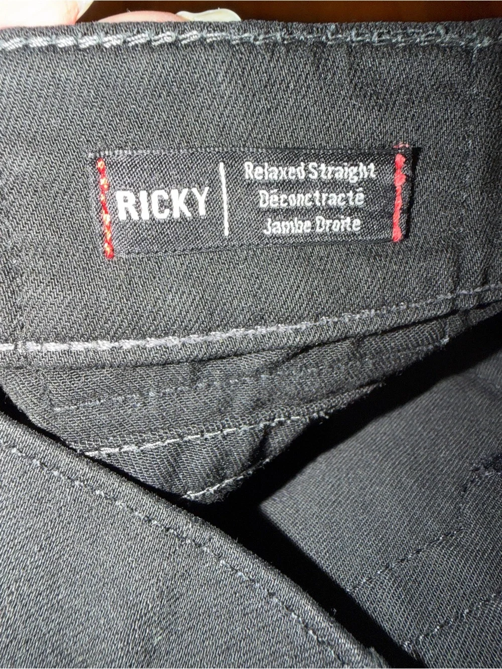 True Religion Men's Black Chino Pants